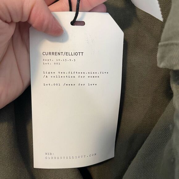 Current/Elliott The Reny Infantry Jacket Size 1 NWT - Picture 7 of 9